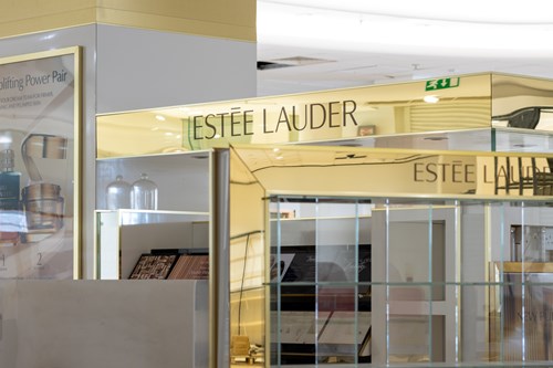 Estee Lauder concession stand