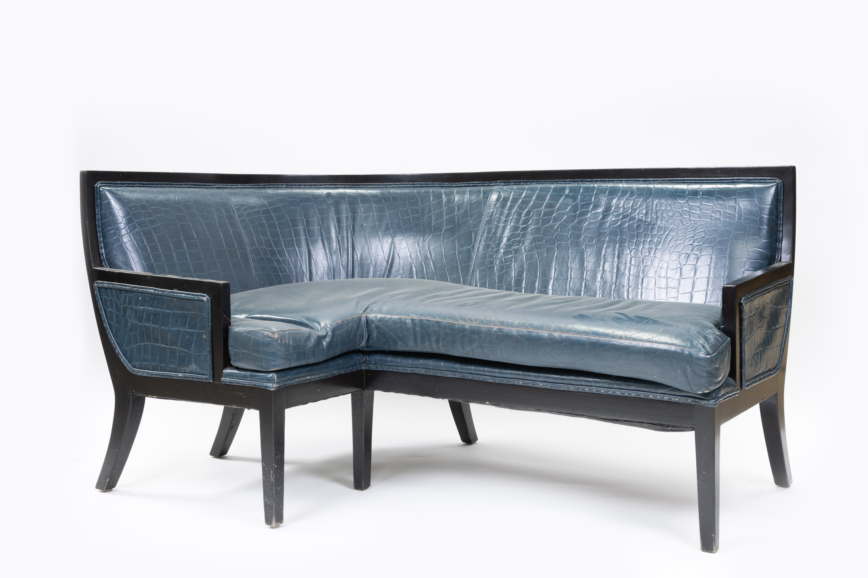 Berkeley Blue Corner Sofa